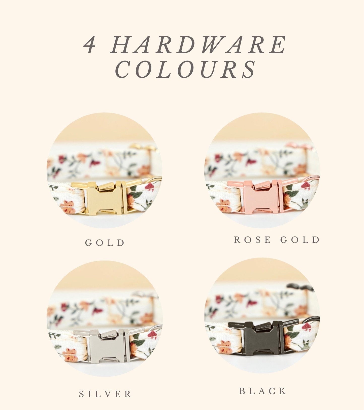 Black with pink flowers